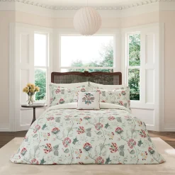 Palampore Trail Duvet Set Duck Egg