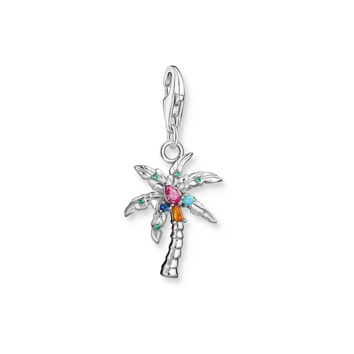 Palm Tree Shaped Charm Pendant