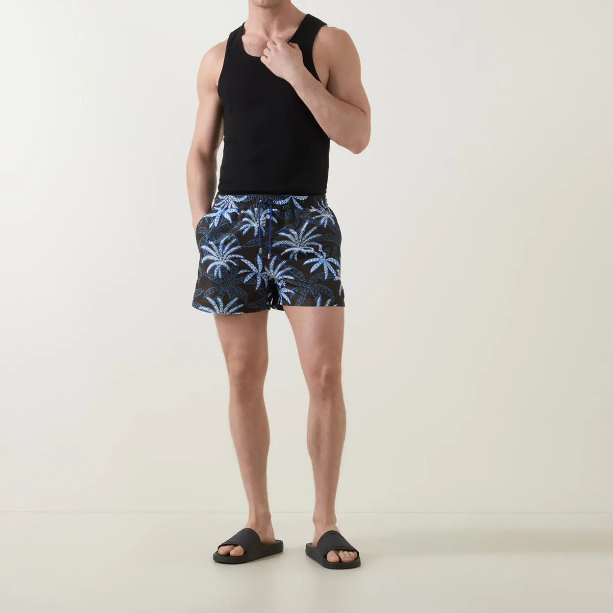 Palms Printed Swim Shorts