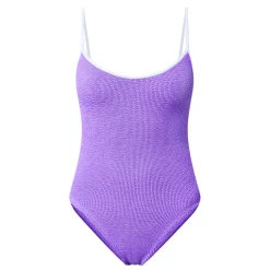 Pamela Seersucker One-Piece Swimsuit