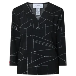 Panelled Long-Sleeved Top