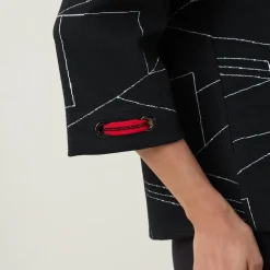 Panelled Long-Sleeved Top