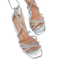 Clearance CARVELA Paparazzi Metallic Heeled Sandals