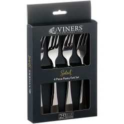New VINERS Pastry Forks Four-Piece Set