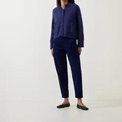 Patch Pocket Knitted Cardigan