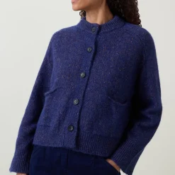 Patch Pocket Knitted Cardigan