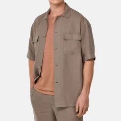 Patch Pocket Linen Shirt