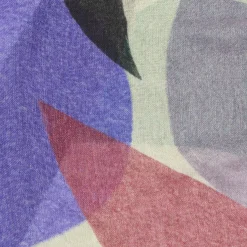 Patterned Fringed Scarf