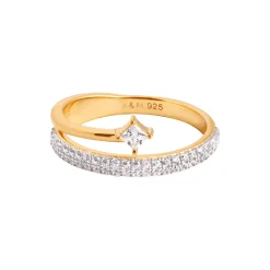 Pavé Crystal Illusion Ring