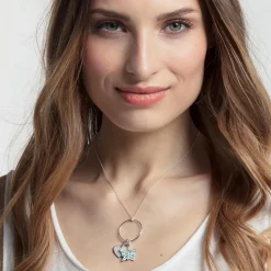 Fashion THOMAS SABO Pavé Heart Charm Pendant