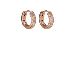 Pavé Huggies Earrings