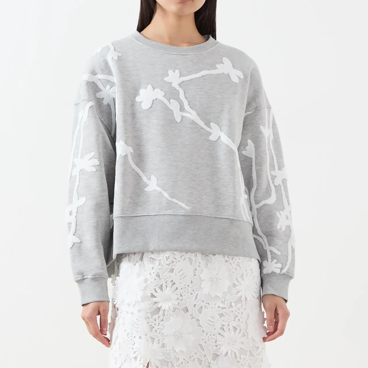 Sale MUNTHE Pawi Printed Sweatshirt