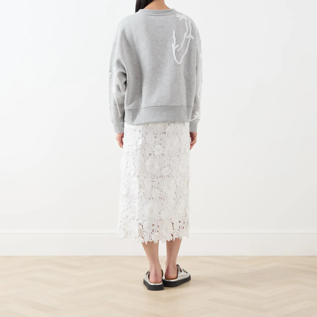 Sale MUNTHE Pawi Printed Sweatshirt