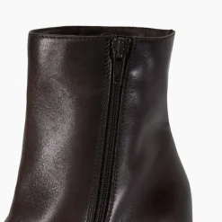 Paxten Leather Western Ankle Boots