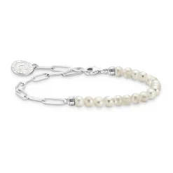 Clearance THOMAS SABO Pearl Charm Bracelet