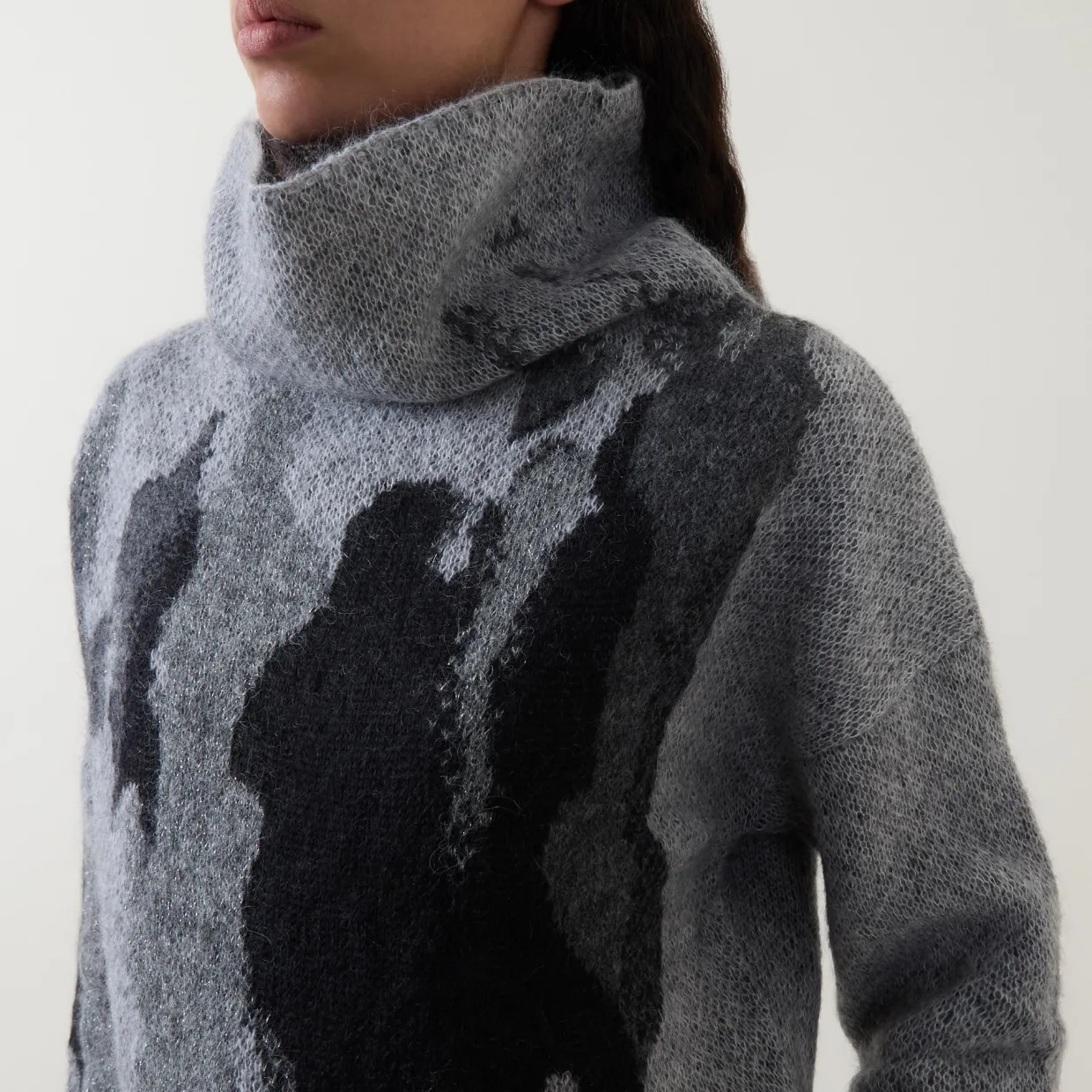 People Polo Neck Sweater