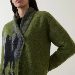 Fashion SARAH PACINI People Shawl Cardigan