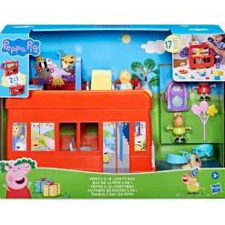 Peppa's Two-In-One Party Bus Playset