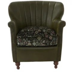Fashion CASEYS FURNITURE Percy Armchair Kodak Palm & Cleo Moss