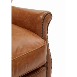 Clearance ALEXANDER & JAMES Percy Chair Satchel Latte