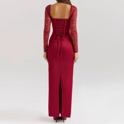 Clearance HOUSE OF CB Perdi Lace Corset Gown