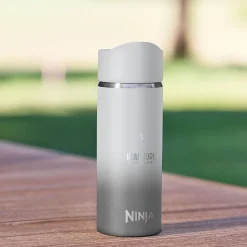 New NINJA Perfect Sip Travel Mug 300ml Steam White