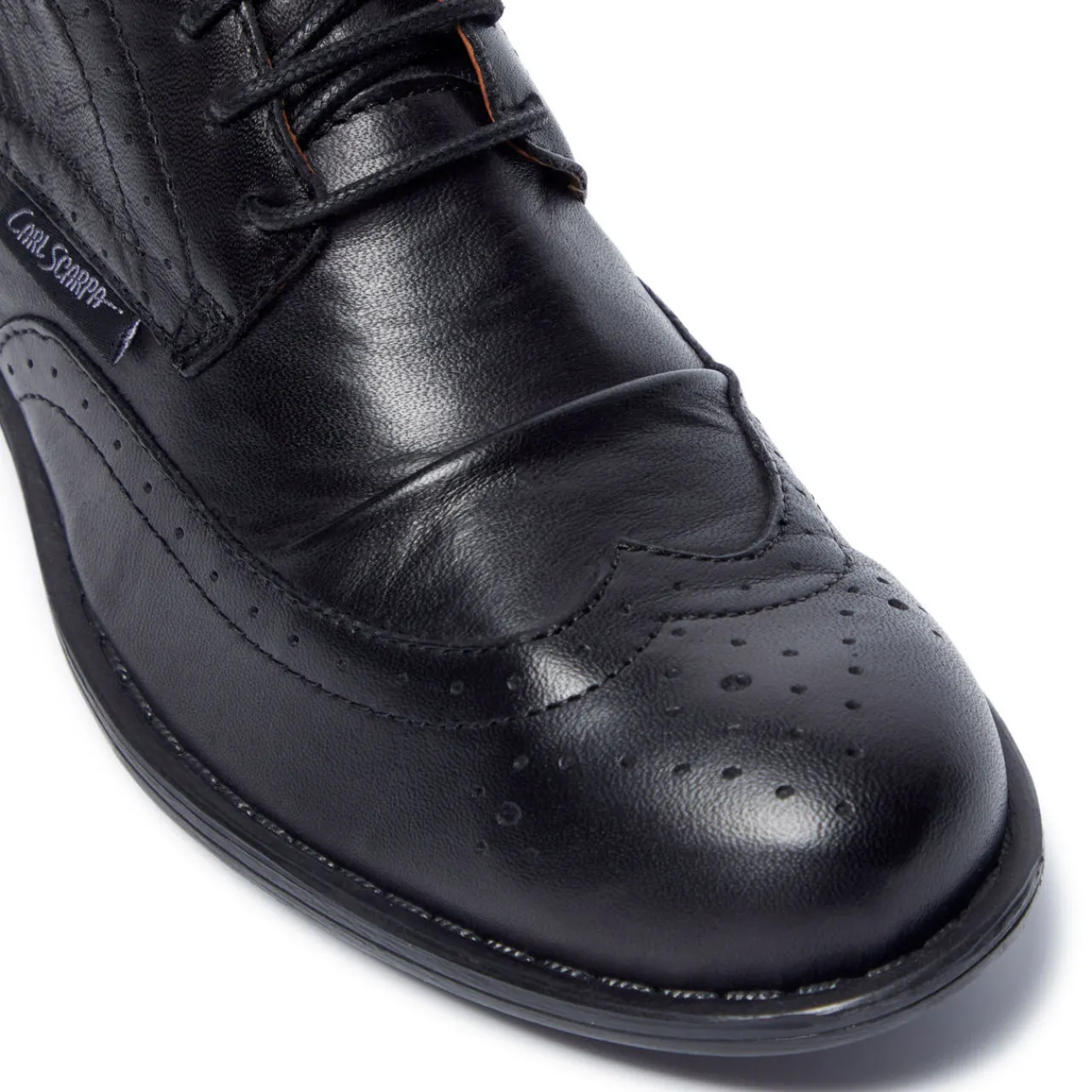 New CARL SCARPA Perla Leather Brogues