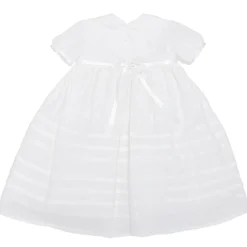 Hot LAURA D Peter Pan Collar Christening Gown