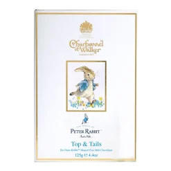 Outlet CHARBONNEL ET WALKER Peter Rabbit Top and Tail Milk Chocolate 125g
