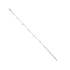 Petite Triangle Charm Bracelet