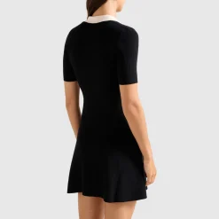 Phoebe Contrast Trim Mini Dress