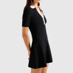 Phoebe Contrast Trim Mini Dress