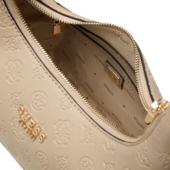 Phoebe Logo Hobo Bag