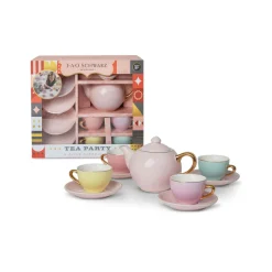 9-Piece Ceramic Tea Party Set