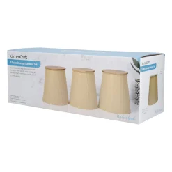 Best KITCHEN CRAFT 3-Piece Storage Canister Set
