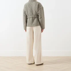Clearance MUNTHE Pifita Diamond Quilted Belted Jacket