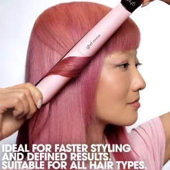 Pink Chronos Charity Limited Edition Hair Straightener in Pink Sorbet