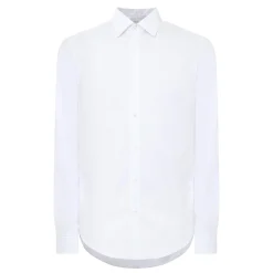 New CALVIN KLEIN Pinstripe CK Logo Formal Shirt