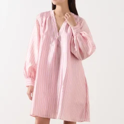 Fashion STINE GOYA Pinstripe Kimono Mini Dress