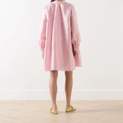 Fashion STINE GOYA Pinstripe Kimono Mini Dress