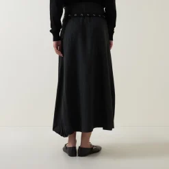 Discount SARAH PACINI Pinstripe Pleated Skirt