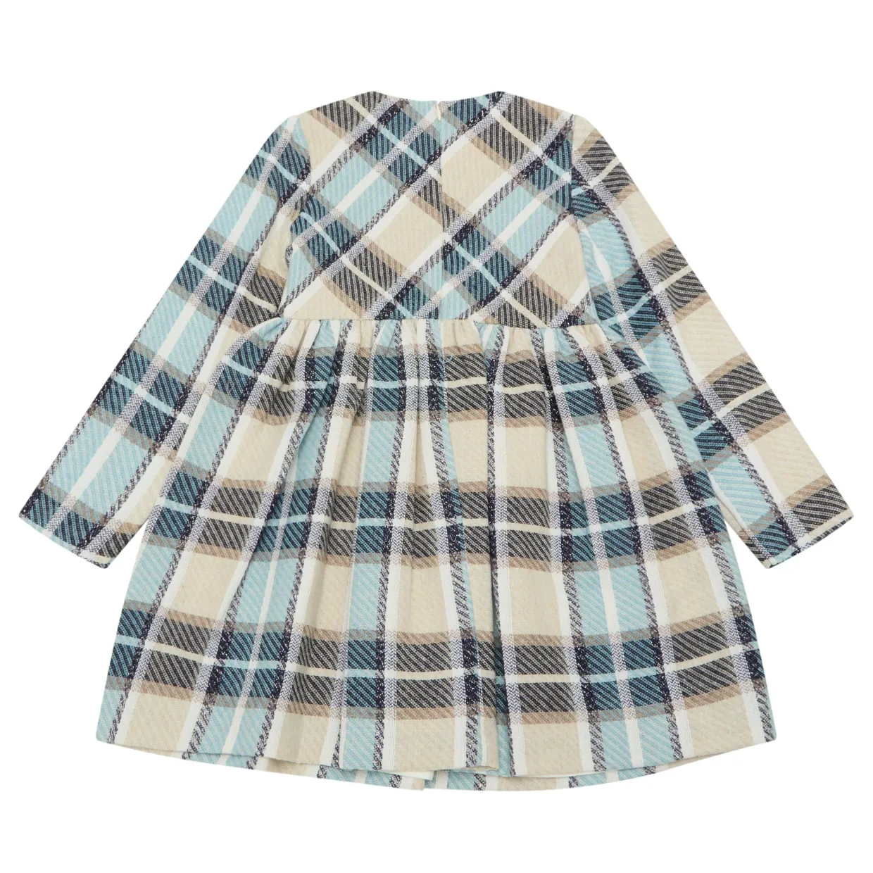 Plaid Bow-Detail Dress