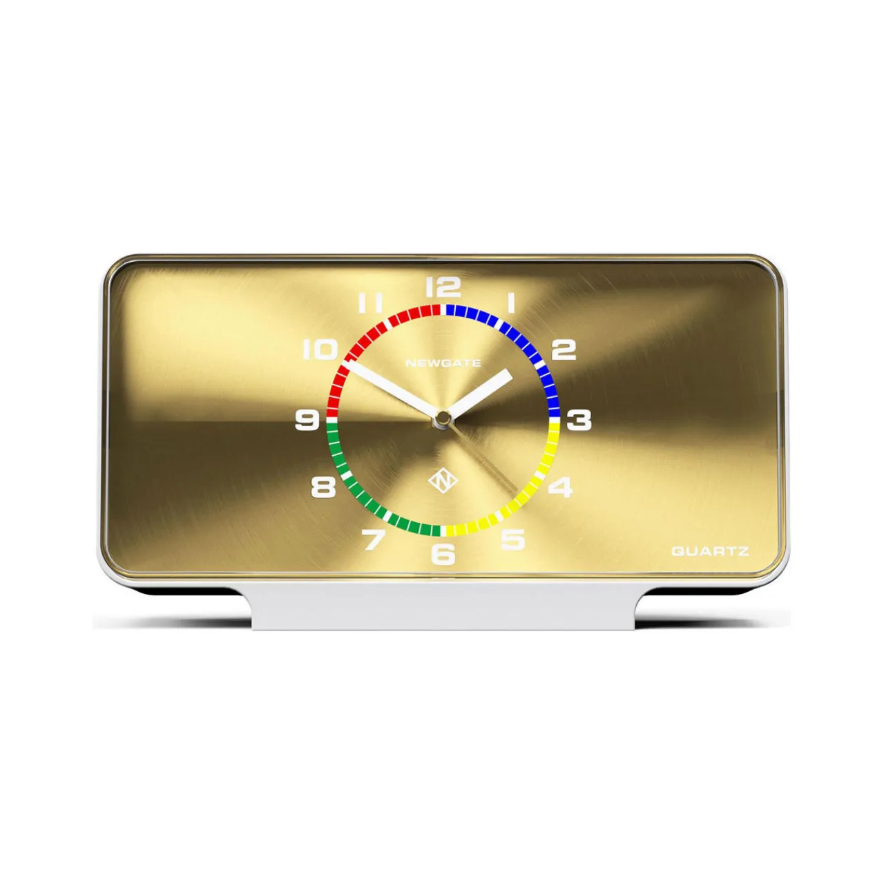 New NEWGATE Planet Mantel Clock White