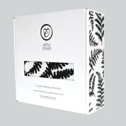 Plant Print Reversible Muslin Blanket