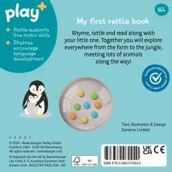 Sale RAVENSBURGER Play+ Infant & Toddler Ready, Steady, Shake: First Animals