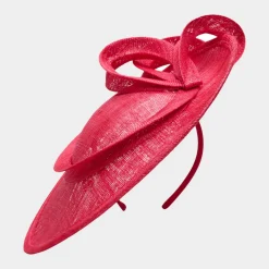 Pleated Oval Disc Fascinator