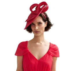 Pleated Oval Disc Fascinator