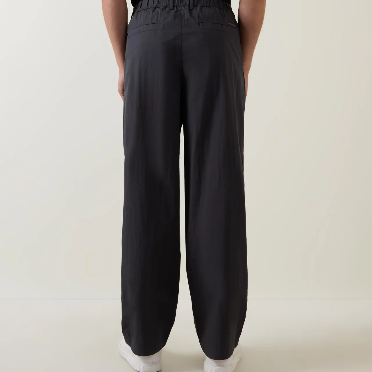 Online CALVIN KLEIN Pleated Straight Leg Trousers
