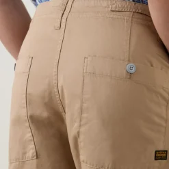 Pleated Tapered Chinos