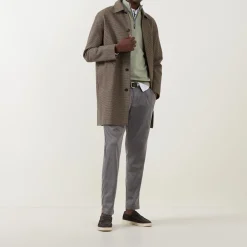 Pleated Tapered Leg Trousers